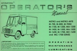 Shop Metro Owner & Operator Manuals Now